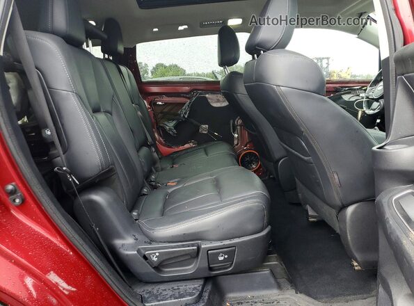 4S4WMALD6K3478939 2019 SUBARU ASCENT Red Widok tylnych siedzeń