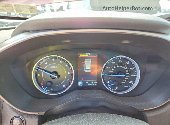 4S4WMALD7L3414457 2020 SUBARU ASCENT Red Instrument cluster view