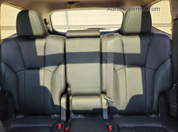 4S4WMALD7L3414457 2020 SUBARU ASCENT Red Rear seats view