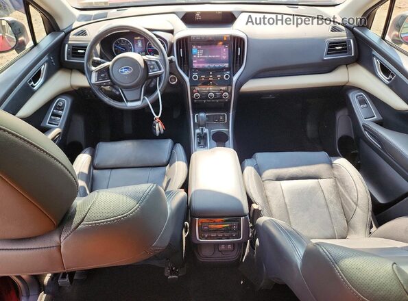 4S4WMALD7L3414457 2020 SUBARU ASCENT Red Dashboard view