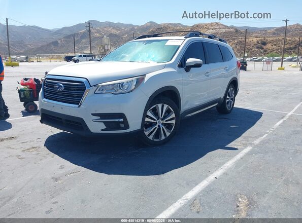 4S4WMALD9K3412885 2019 SUBARU ASCENT White Առջևի ձախ երեք քառորդ տեսարան