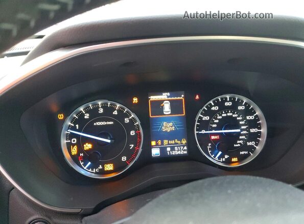 4S4WMAMD6N3418839 2022 SUBARU ASCENT Black Vista del cuadro de instrumentos
