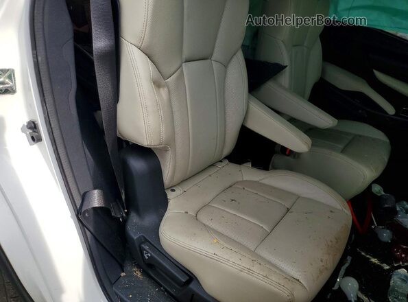 4S4WMAPD0L3413872 2020 SUBARU ASCENT White უკანა სავარძლების ხედი