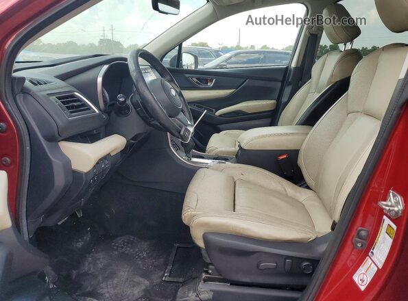 4S4WMAPD1K3468247 2019 SUBARU ASCENT Красный Вид салона спереди