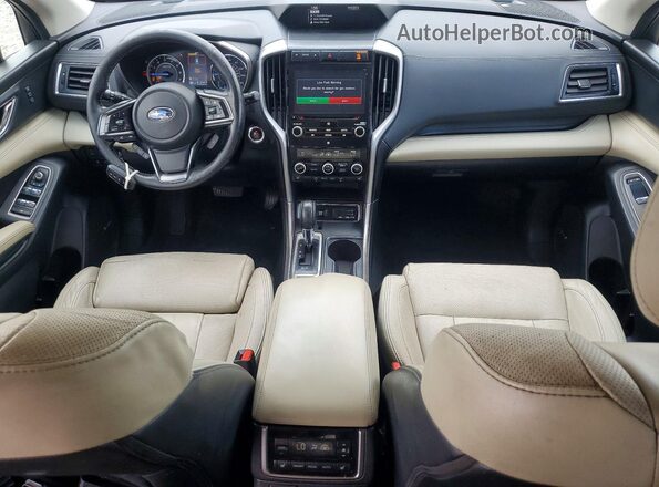 4S4WMAPD1K3468247 2019 SUBARU ASCENT Красный Вид панели приборов