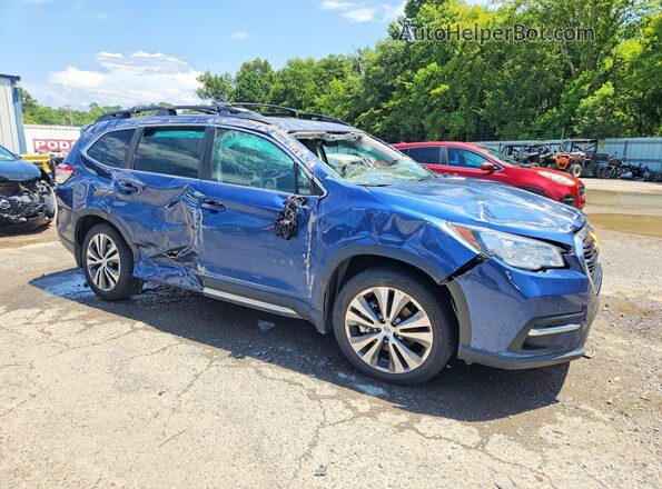 4S4WMAPD2L3455914 2020 SUBARU ASCENT Blue Передня права чверть