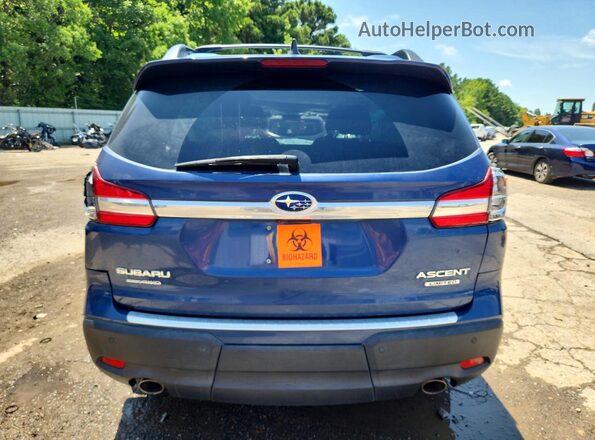 4S4WMAPD2L3455914 2020 SUBARU ASCENT Blue Вид ззаду