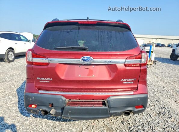 4S4WMAPD3K3455550 2019 SUBARU ASCENT Красный Вид сзади