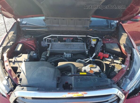 4S4WMAPD3K3455550 2019 SUBARU ASCENT Красный Вид подкапотного пространства