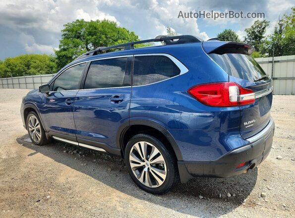 4S4WMAPD4K3482529 2019 SUBARU ASCENT Blue Rear left