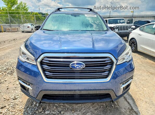 4S4WMAPD4K3482529 2019 SUBARU ASCENT Blue Front view