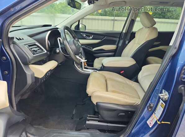4S4WMAPD4K3482529 2019 SUBARU ASCENT Blue Front interior view