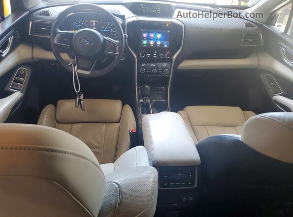 4S4WMAPD5K3416779 2019 SUBARU ASCENT Blue Dashboard view