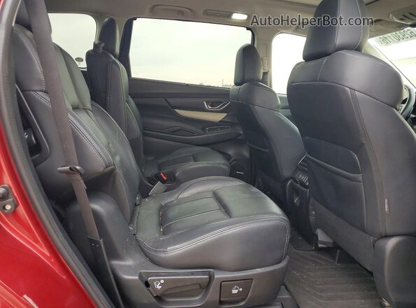 4S4WMAPD5L3402253 2020 SUBARU ASCENT Red Widok wnętrza z tyłu