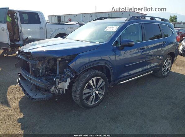 4S4WMAPD5N3443274 2022 SUBARU ASCENT Blue Передня ліва чверть
