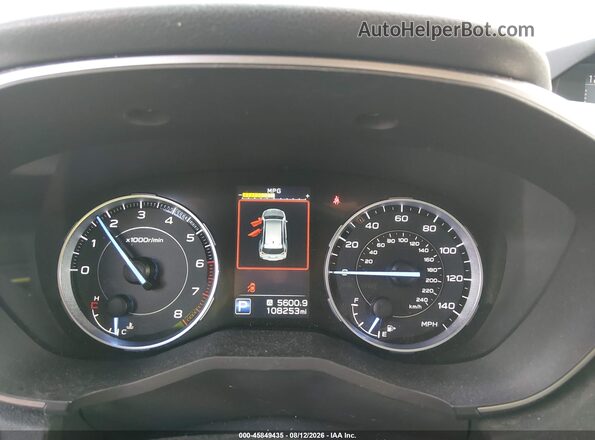 4S4WMAPD6K3412305 2019 SUBARU ASCENT Dark Brown Widok tylnych siedzeń