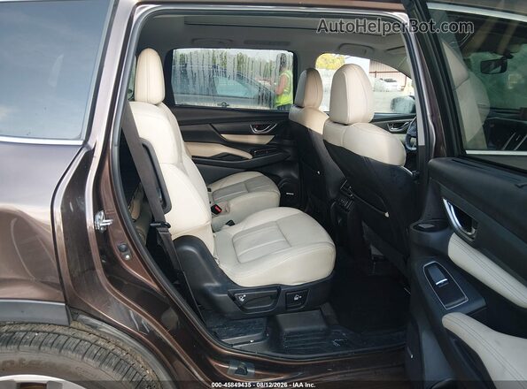 4S4WMAPD6K3412305 2019 SUBARU ASCENT Dark Brown Widok naklejki z numerem VIN