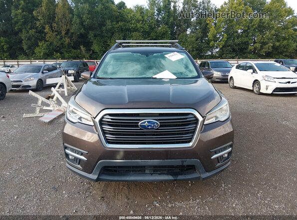 4S4WMAPD6K3412305 2019 SUBARU ASCENT Dark Brown Widok zestawu wskaźników