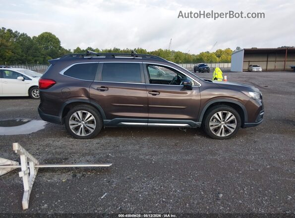4S4WMAPD6K3412305 2019 SUBARU ASCENT Dark Brown Widok wnętrza z tyłu