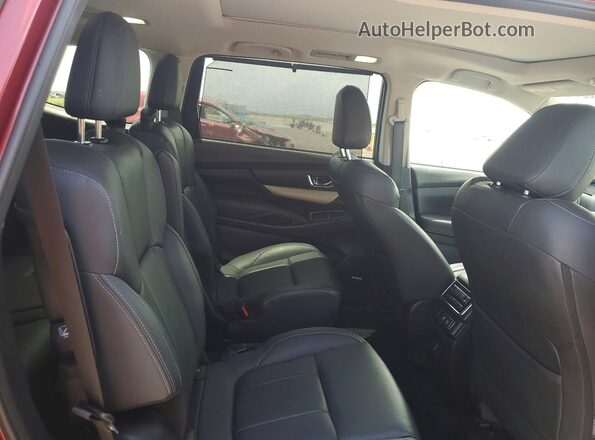 4S4WMAPD7K3432014 2019 SUBARU ASCENT Red Սալոնի հետևի տեսք