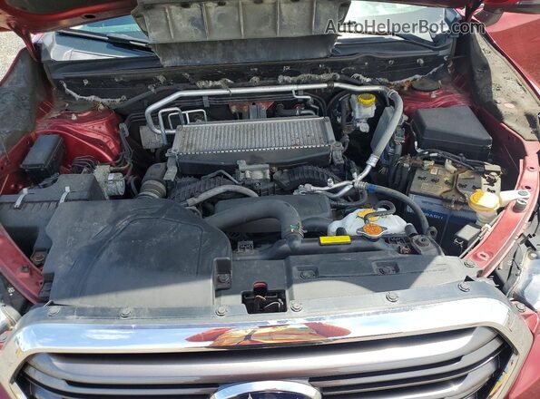 4S4WMAPD7K3432014 2019 SUBARU ASCENT Red Շարժիչի բաժամունքի տեսք