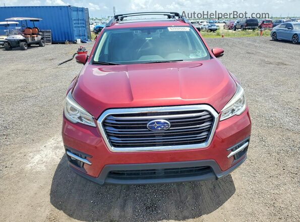 4S4WMAPD7K3432014 2019 SUBARU ASCENT Red Դիմացի տեսք