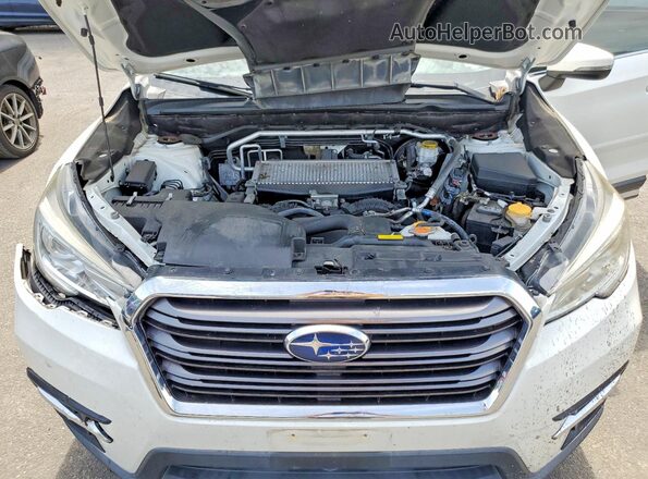 4S4WMAPD7K3487644 2019 SUBARU ASCENT White უკანა სალონის ხედი