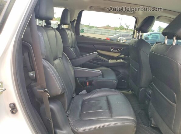 4S4WMAPD7K3487644 2019 SUBARU ASCENT White უკანა სავარძლების ხედი