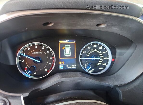 4S4WMAPD7L3424271 2020 SUBARU ASCENT Silver Vista del cuadro de instrumentos