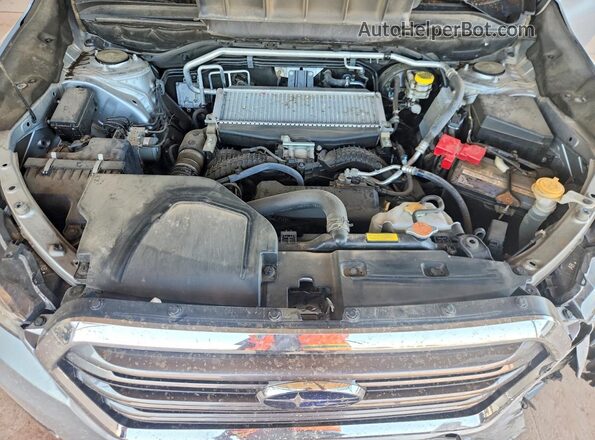 4S4WMAPD7L3424271 2020 SUBARU ASCENT Silver Vista del compartimento del motor