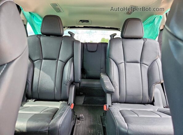 4S4WMAPD7L3461983 2020 SUBARU ASCENT Blue Rear seats view