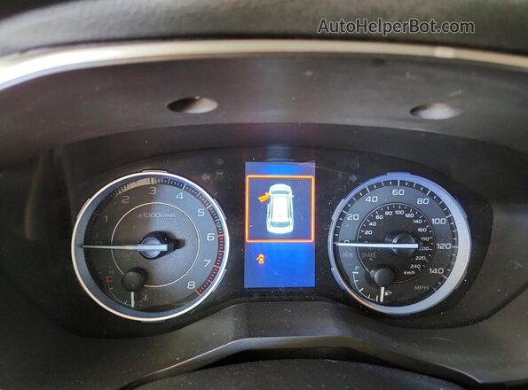 4S4WMAPD7N3457676 2022 SUBARU ASCENT White Вид щитка приладів