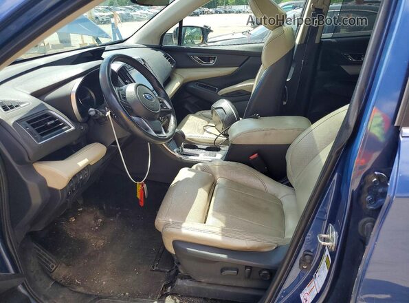 4S4WMAPD8K3448111 2019 SUBARU ASCENT Blue Front interior view