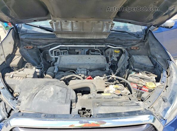 4S4WMAPD8K3448111 2019 SUBARU ASCENT Blue Engine compartment view