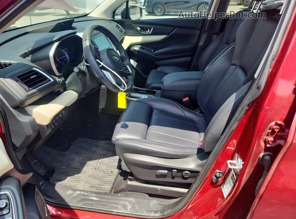 4S4WMAPD8N3438473 2022 SUBARU ASCENT Red Widok wnętrza z przodu