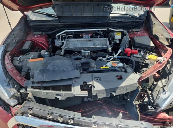 4S4WMAPD8N3438473 2022 SUBARU ASCENT Red Widok komory silnika