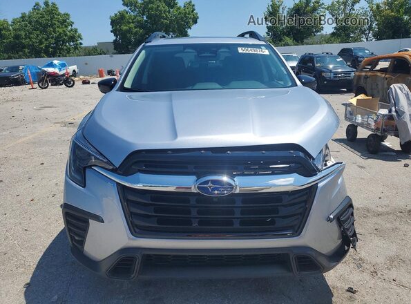4S4WMAPDXS3443024 2025 SUBARU ASCENT Silver Front view