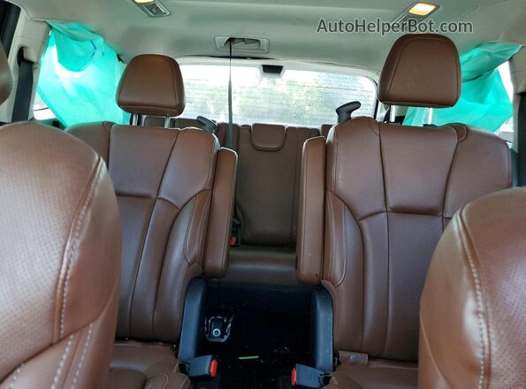 4S4WMARD1K3404481 2019 SUBARU ASCENT White უკანა სავარძლების ხედი