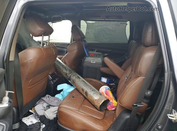4S4WMARD1L3432203 2020 SUBARU ASCENT Gray Вид задньої частини салону