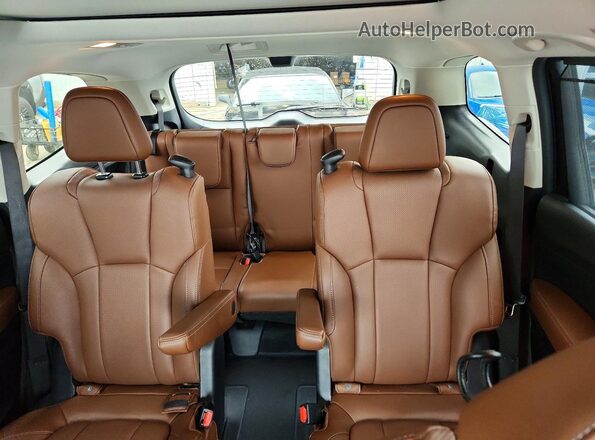4S4WMARD1L3444173 2020 SUBARU ASCENT White უკანა სავარძლების ხედი