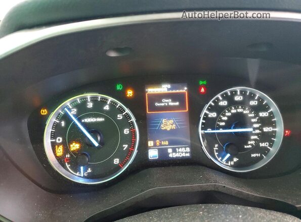 4S4WMARD1N3404761 2022 SUBARU ASCENT Черный Вид щитка приборов