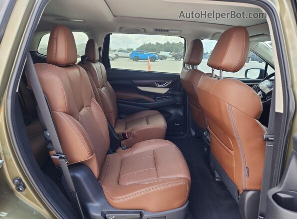 4S4WMARD1N3441647 2022 SUBARU ASCENT Green უკანა სავარძლების ხედი