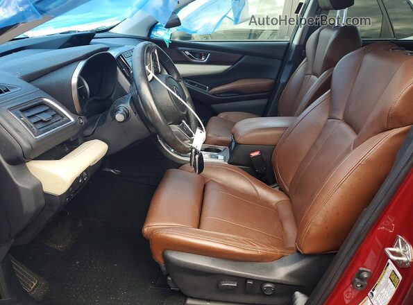 4S4WMARD2K3469694 2019 SUBARU ASCENT Maroon წინა სალონის ხედი
