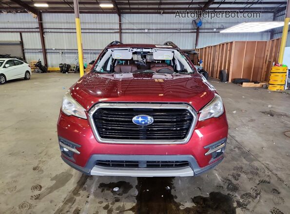 4S4WMARD2K3469694 2019 SUBARU ASCENT Maroon წინა ხედი