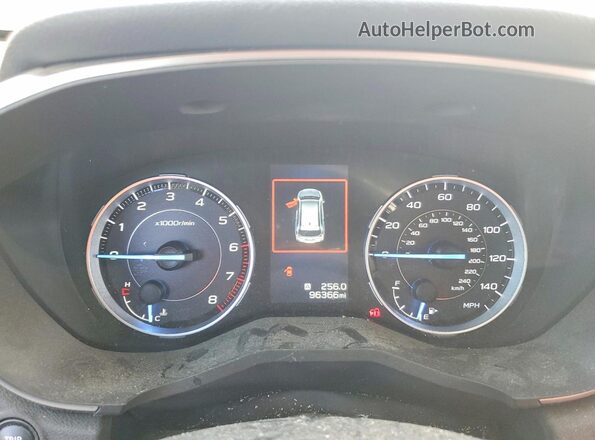 4S4WMARD2K3478198 2019 SUBARU ASCENT White Սարքավորումների վահանակի տեսք