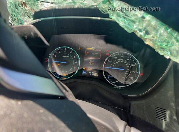 4S4WMARD2M3401897 2021 SUBARU ASCENT Gray Vista del cuadro de instrumentos