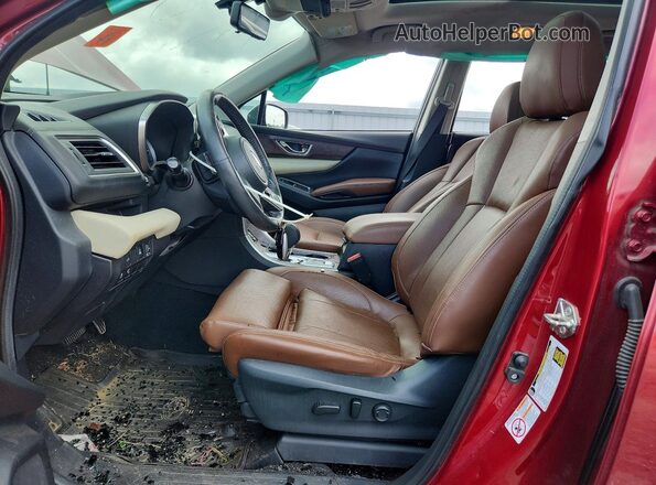 4S4WMARD3K3452709 2019 SUBARU ASCENT Красный Вид салона спереди