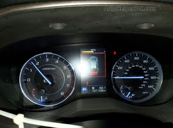 4S4WMARD6L3435632 2020 SUBARU ASCENT Red Vista del cuadro de instrumentos