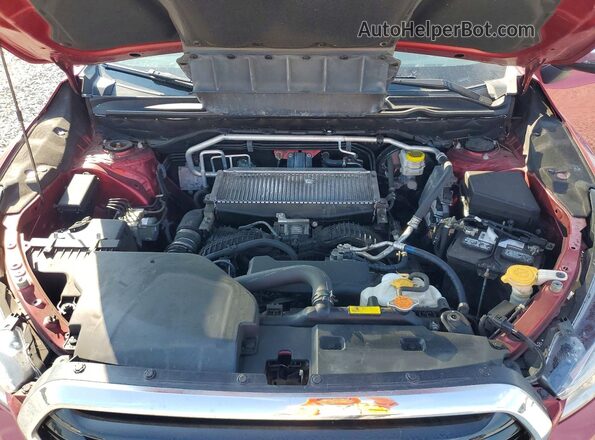 4S4WMARD6N3431731 2022 SUBARU ASCENT Red Շարժիչի բաժամունքի տեսք