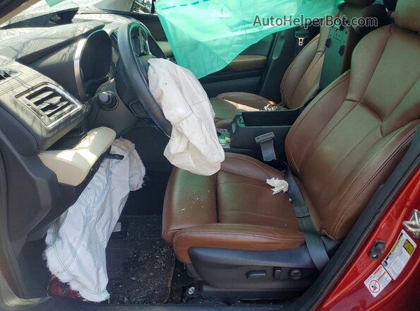 4S4WMARD7L3402753 2020 SUBARU ASCENT Red Սալոնի դիմացի տեսք